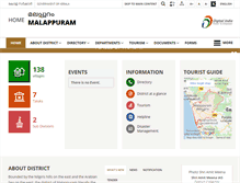 Tablet Screenshot of malappuram.gov.in
